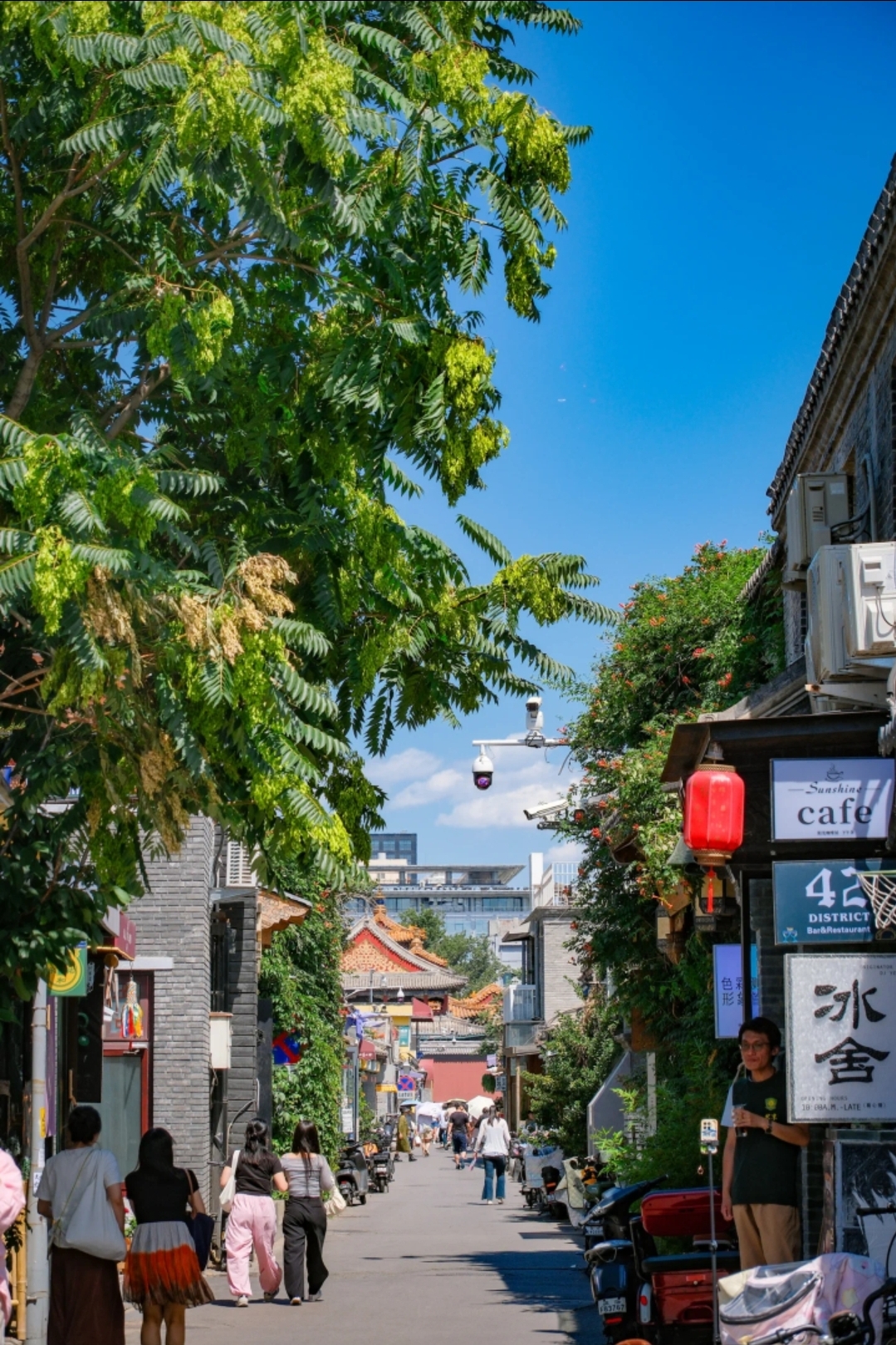 Beijing hutong alley